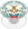 Pop Socket PlantCore Translucent Bee Boho, me ngjitje, gjysmë transparent
