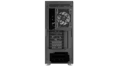Kuti kompjuteri Aerocool Interstellar ARGB, Midi Tower, me xham të temperuar, e zezë