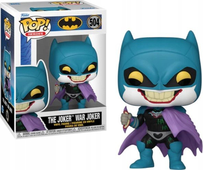 Figurë koleksionuese Funko Pop Batman Warzone The War Joker, 9.5cm, shumëngjyrëshe