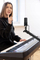Mikrofon gaming USB Type-C, kapacitiv, 24 bit 192 kHz, me stativ tavoline, i zi