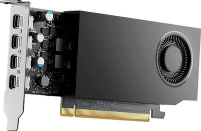 Kartë grafike Nvidia RTX A1000 Low Profile, 8GB GDDR6, PCIe 4.0 x8, e zezë