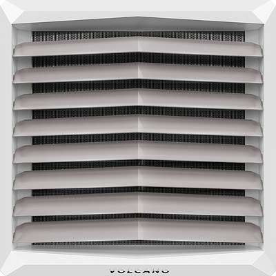 Ngrohës ajri industrial Euroheat Volcano VR 1 EC, 30kW, 5300 m³/h, i bardhë