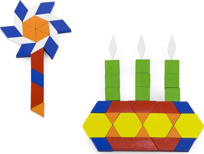 Lodër druri për ndërtime Wooden Construction Set, 250 bloqe, me ngjyra