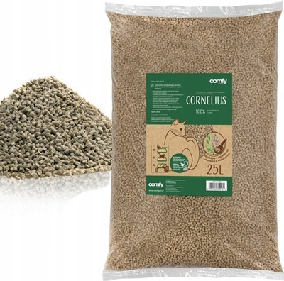 Rërë higjienike për mace Comfy Cornelius Herbal, 25L, bimore, natyrale