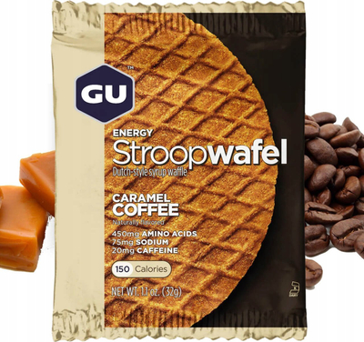 Vafël energjie GU Energy Stroopwafel, me aminoacide dhe elektrolite