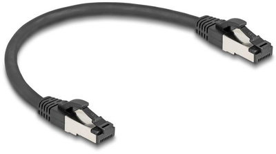 Kabllo rrjeti Delock 80566, Cat 8.1 S FTP, 0.25m, e zezë