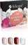 Set llaka hibrid për thonj Flexy Woman's Vibes Silcare, 4 copë, 4.5g