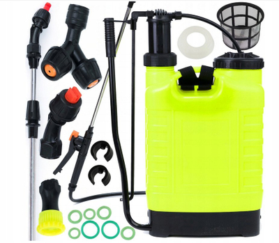 Spërkatës kopshti GEKO, 12L, me presion, blu