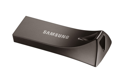 USB flash Samsung Bar Plus, 128GB, USB 3.1 Gen1, gri titan