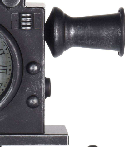 Orë tavoline për zbukurim, Vintage Film Camera, metal, e zezë