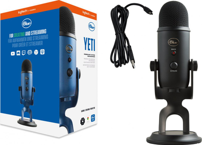 Mikrofon Blue Yeti (988-000229), USB, i zi