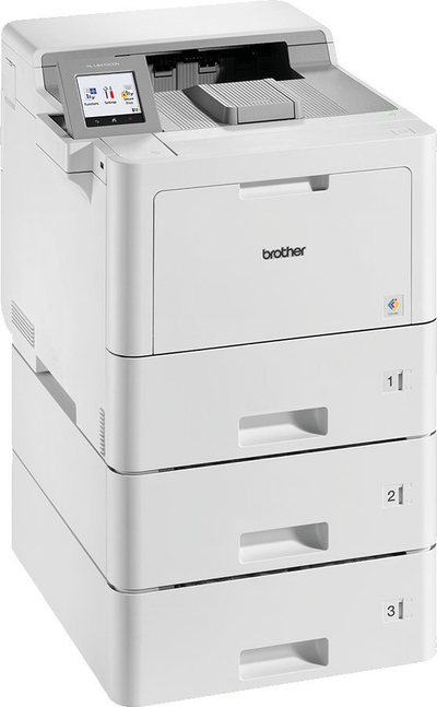 Printer lazer me ngjyra Brother HL-L9470CDNTT, 40 faqe në minutë, 2400 x 600 DPI, gri