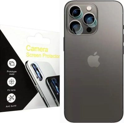 Xham mbrojtës kamere për Apple iPhone 13 Pro, tempered glass, transparent