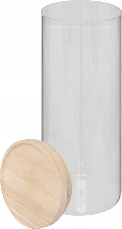 Kavanoz qelqi 5FIVE Hermet, 1.6L, kapak druri