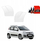 Folie mbrojtëse pragësh 4 në 1 Fiat Panda 3, Hatchback 5 dyer, 2011-2016, transparente