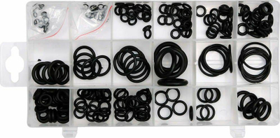 Set unaza gome O-Ring AWTools AWTOOLS, 225 copë, jeshile