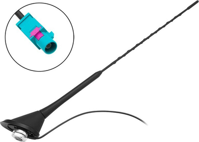 Antene makine Blow 22-680, për VW, lidhje FAKRA, mast 40 cm, e zezë