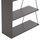 Raft për libra Mini Tars (HM2241.20), gri/ zezë