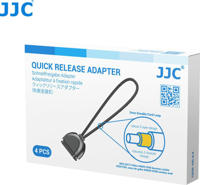 Adapter shpejtlidhës për rrip kamere JJC QRB-MLK4, lak kordoni 2mm