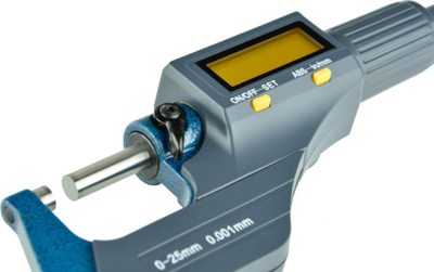 Mикрометар електронски Geko G01487, 0-25mm, точност 0.001mm