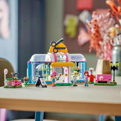 Set lojrash LEGO Friends 41743 Hair Salon, sallon flokësh për ndërtim, 6+ vjeç, shumëngjyrësh
