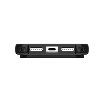 Mbulesë telefoni UAG Pathfinder Clear për iPhone 17 Pro Max, MagSafe, rezistencë ushtarake, gri e zezë