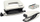 Set stapler dhe shpues letre Leitz Mini WOW, kompakt, Pearl White