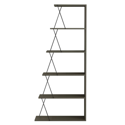 Raft për libra Mini Tars (HM2241.13), gri/ zezë