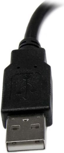 Kabllo StarTech, USB-A (M) - USB-A (F), 0.15m, e zezë
