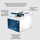 Мултифункционален уред HP LaserJet Pro 4302fdw, A4, ласерски, бел