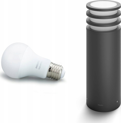 Dritë oborri Philips Hue Lucca, LED, smart, anthracite