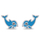 Vathё Brilio Silver Dolphin EA814W