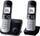 Telefon Panasonic KX-TG6812PDB, i zi/i argjendtë