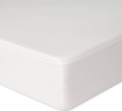 Çarçaf fitted Jersey Matex, 90x200 cm, pambuk, i bardhë