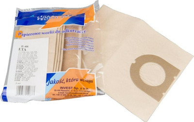 Qese letre për fshesë me korrent ETA, PAPER BAGS ETA406 KAT00377, pjesë zëvendësuese
