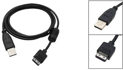 Kabllo USB, USB-A në miniUSB 12-pin, 1.8 m, e zezë
