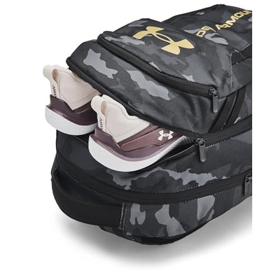 Çantë shpine Under Armour Hustle 6, 29L, për laptop 16", e zezë