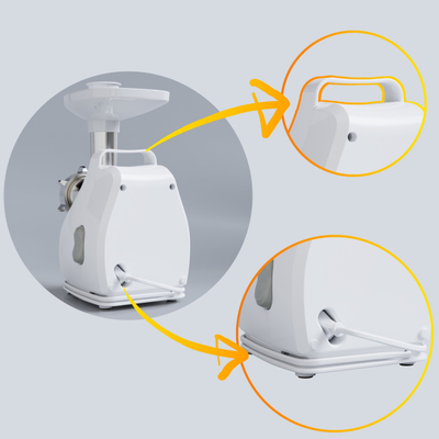 Електрична мелница за месо Smapp 490.8, 2200W, бело куќиште