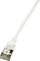 Kabllo rrjeti LogiLink CQ9021S RJ45, CAT 6A UFTP, 0.5m, e bardhë
