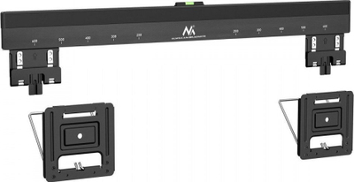 Mbajtëse muri për TV Maclean MC-481, 37-80", 75 kg, e zezë