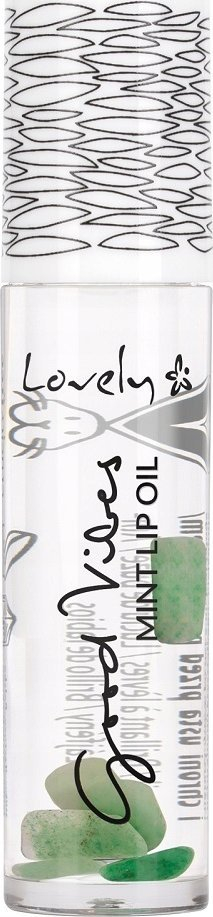 Vaj buzësh Lovely Good Vibes Mint Lip Oil, roll on, 6ml, transparent