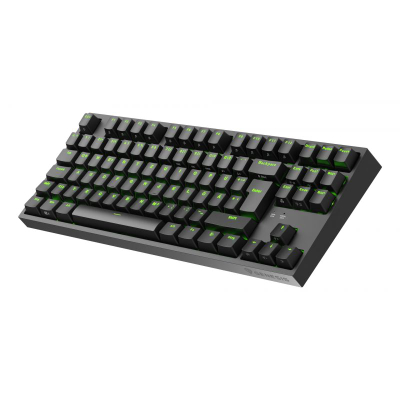 Tastierë gaming Genesis THOR 404 TKL, mekanike Gateron, me kabllo, layout DE, e zezë