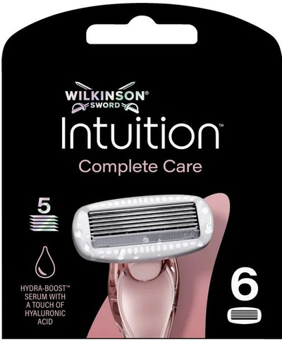 Koka rezervë rroje Wilkinson Sword Intuition Complete Care, 6 copë, për femra
