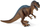 Figurë lodër dinosauri Schleich Acrocanthosaurus, e lyer me dorë, shumëngjyrëshe