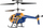 Helikopter RC Amewi MD500E CX, 2.4GHz, RtF, blu me të verdhë