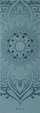 Dyshek yoga Gaiam Premium Nagara 62893, 6mm, PVC, jeshile deti