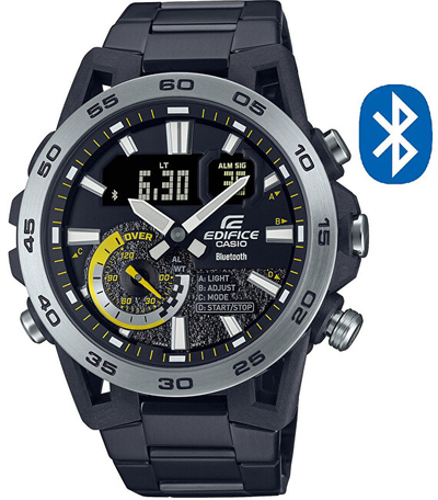 Orë për meshkuj Casio Edifice Bluetooth Connected ECB-40DC-1AEF (671), e zezë