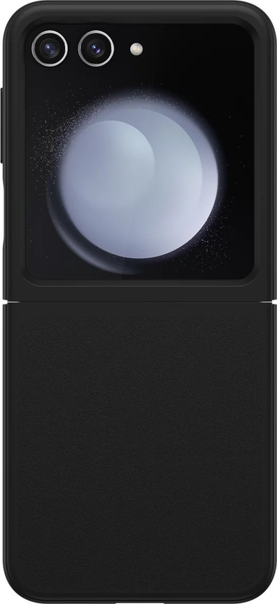 Mbulesë telefoni OtterBox Thin Flex Series për Galaxy Z Flip6, shumë e hollë, mbron nga rëniet, e zezë