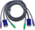 Kabllo Aten 2L-5002P/C KVM, 1.8m, i zi
