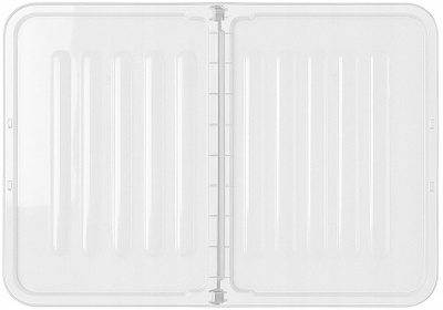Kuti ruajtëse Plast Team Home Box Flex, 65L, me kapak, transparente